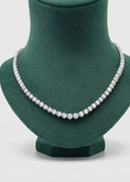 Natural Diamond Tennis Necklace for Women | Luxury Diamond Necklace | Fine Diamond Jewelry