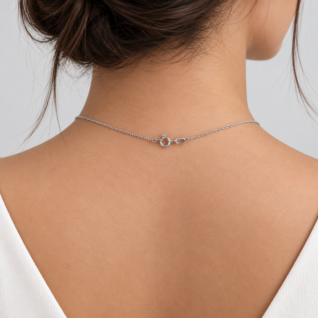 1.5 Ct. Lab Grown Diamond Round Cut Solitaire Pendant Necklace (VS-EF)