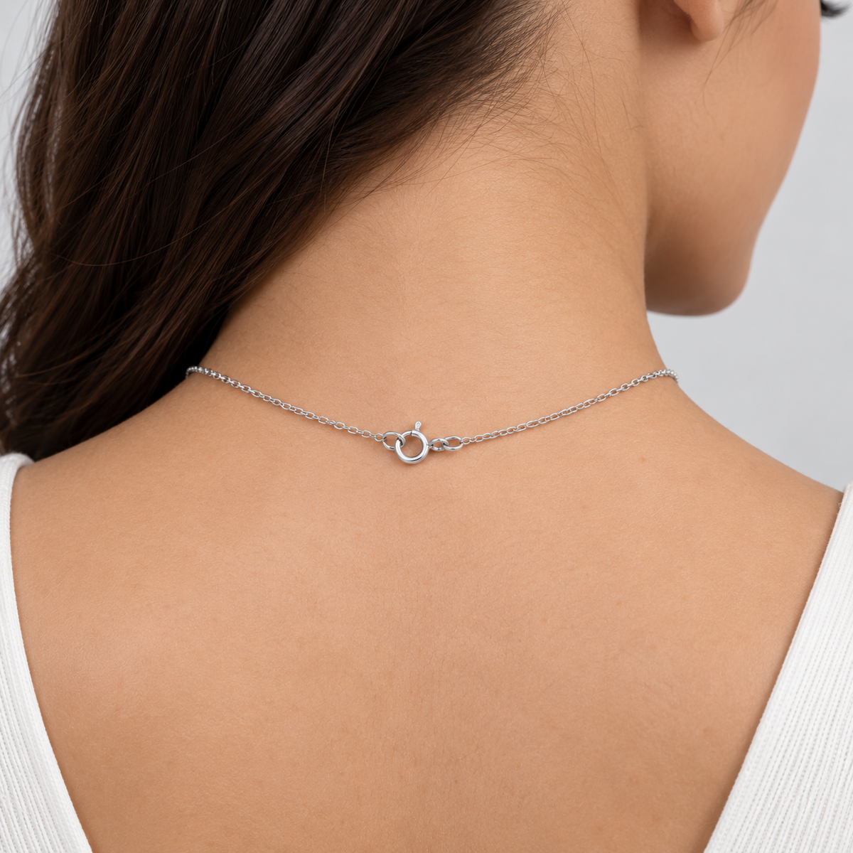 1 Ct. Lab Grown Diamond Solitaire Pendant Necklace (VS-EF)