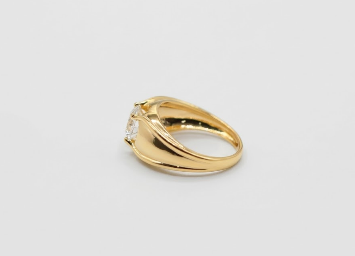 2 Ct. Lab-Grown Diamond Round Cut Solitaire Men Ring (VS-EF)
