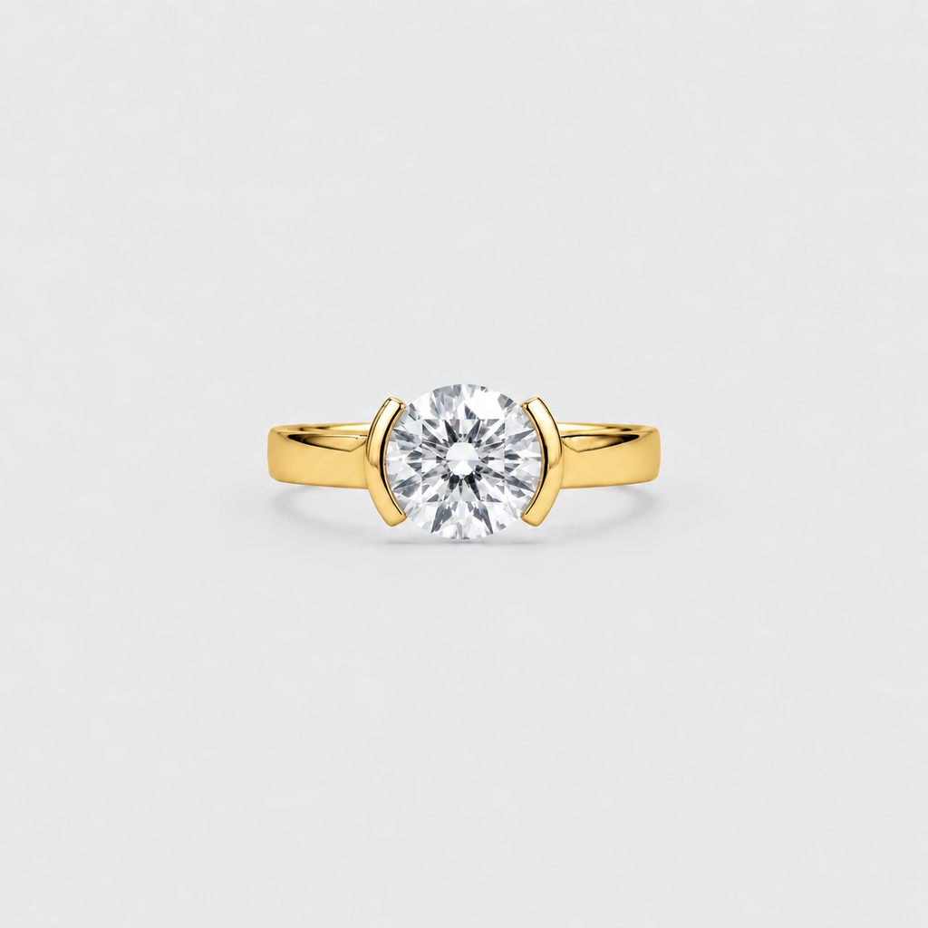 1.5 Ct. Solitaire Lab-Grown Diamond Ring (VS-EF)