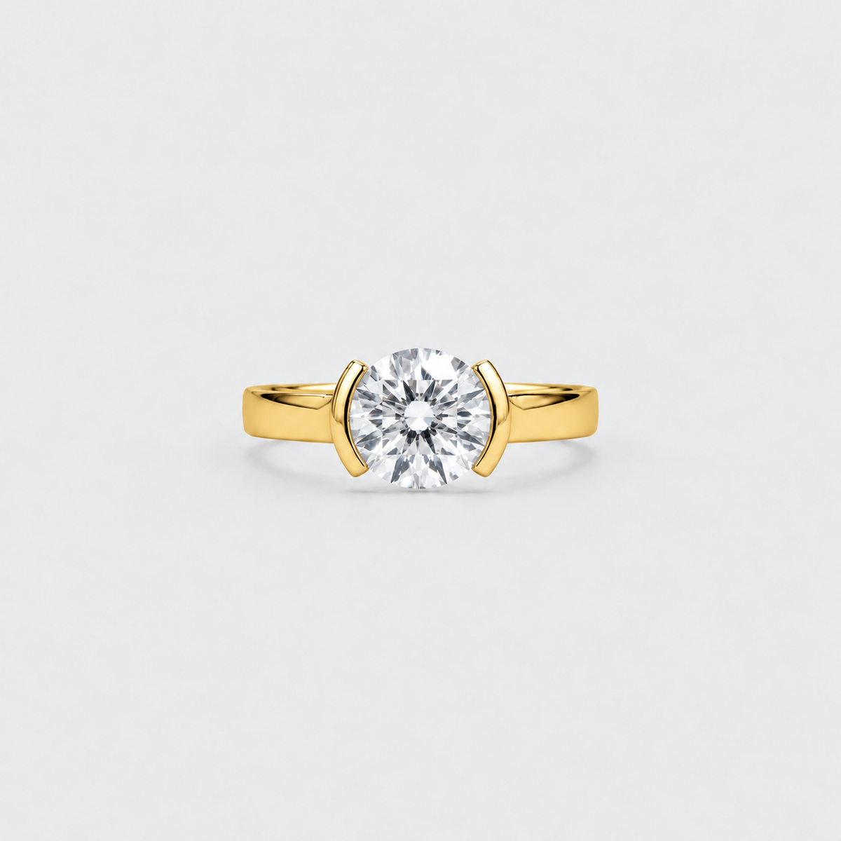 1.5 Ct. Solitaire Lab-Grown Diamond Ring (VS-EF)