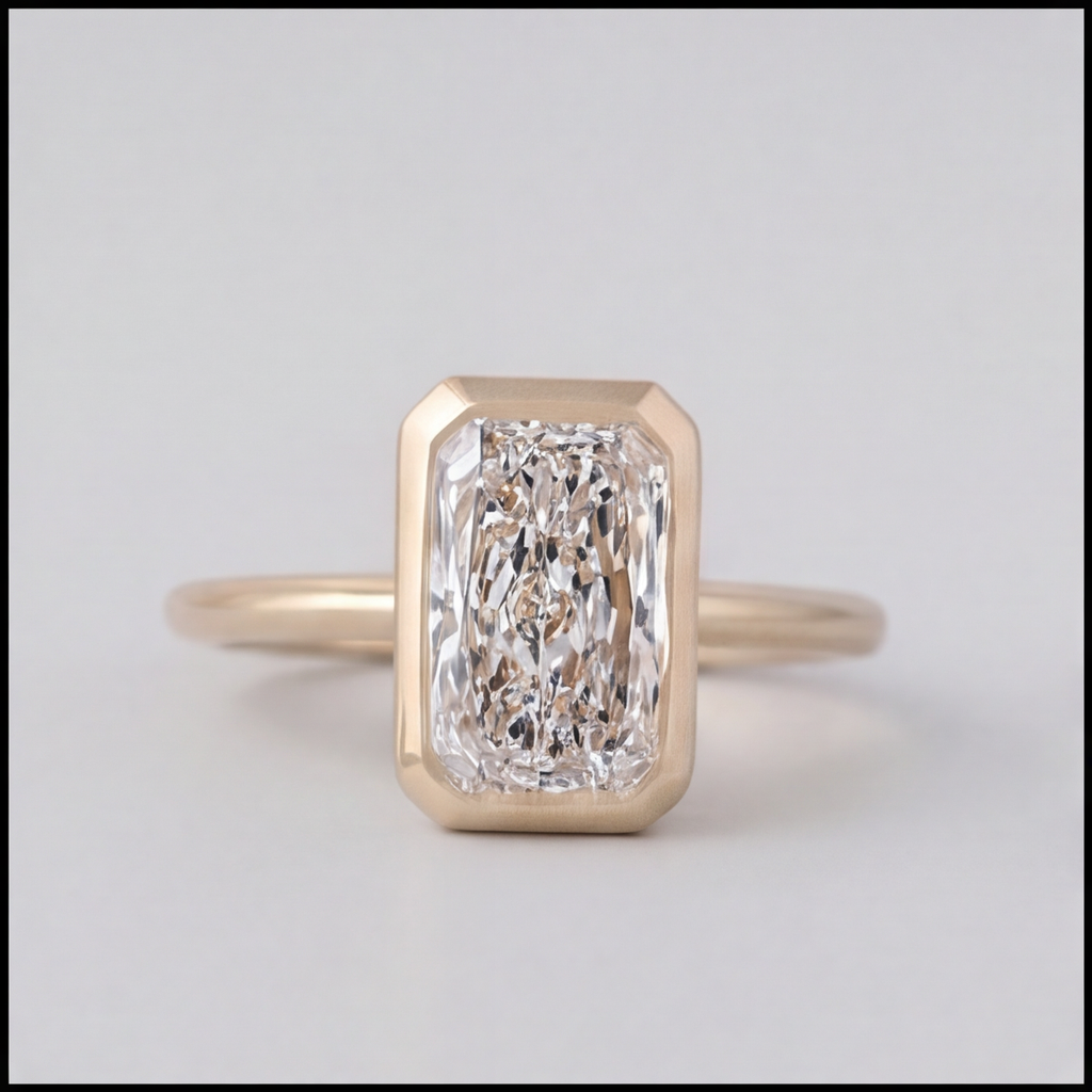 4 Ct. Lab-Grown Diamond Radiant Cut Proposal Ring  (EF-VS)
