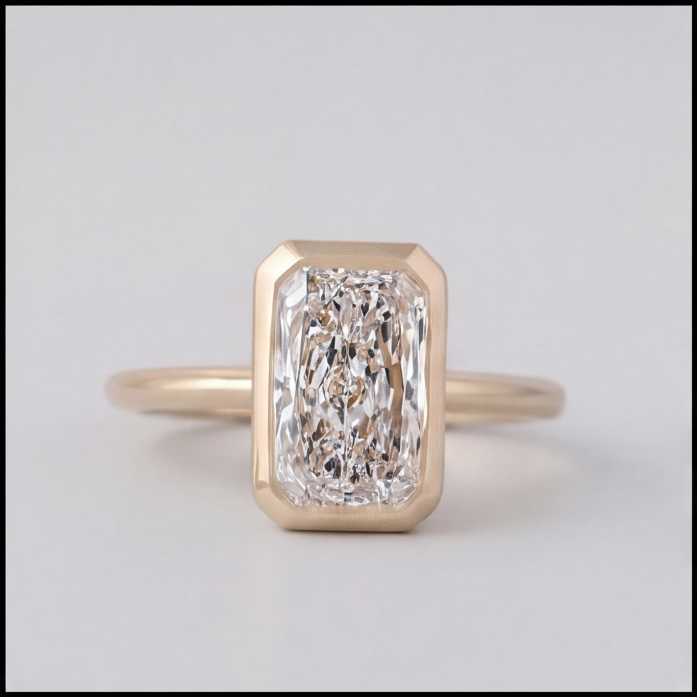 4 Ct. Lab-Grown Diamond Radiant Cut Proposal Ring  (EF-VS)