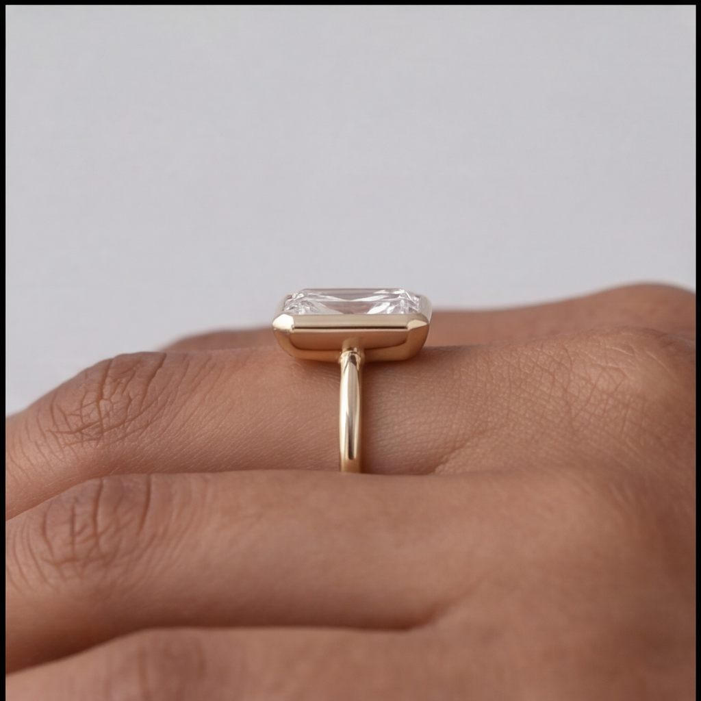4 Ct. Lab-Grown Diamond Radiant Cut Proposal Ring  (EF-VS)