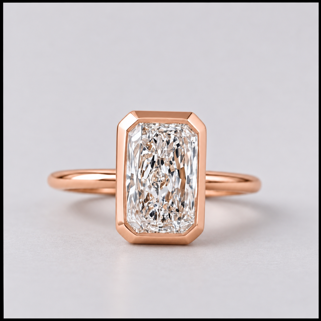4 Ct. Lab-Grown Diamond Radiant Cut Proposal Ring  (EF-VS)