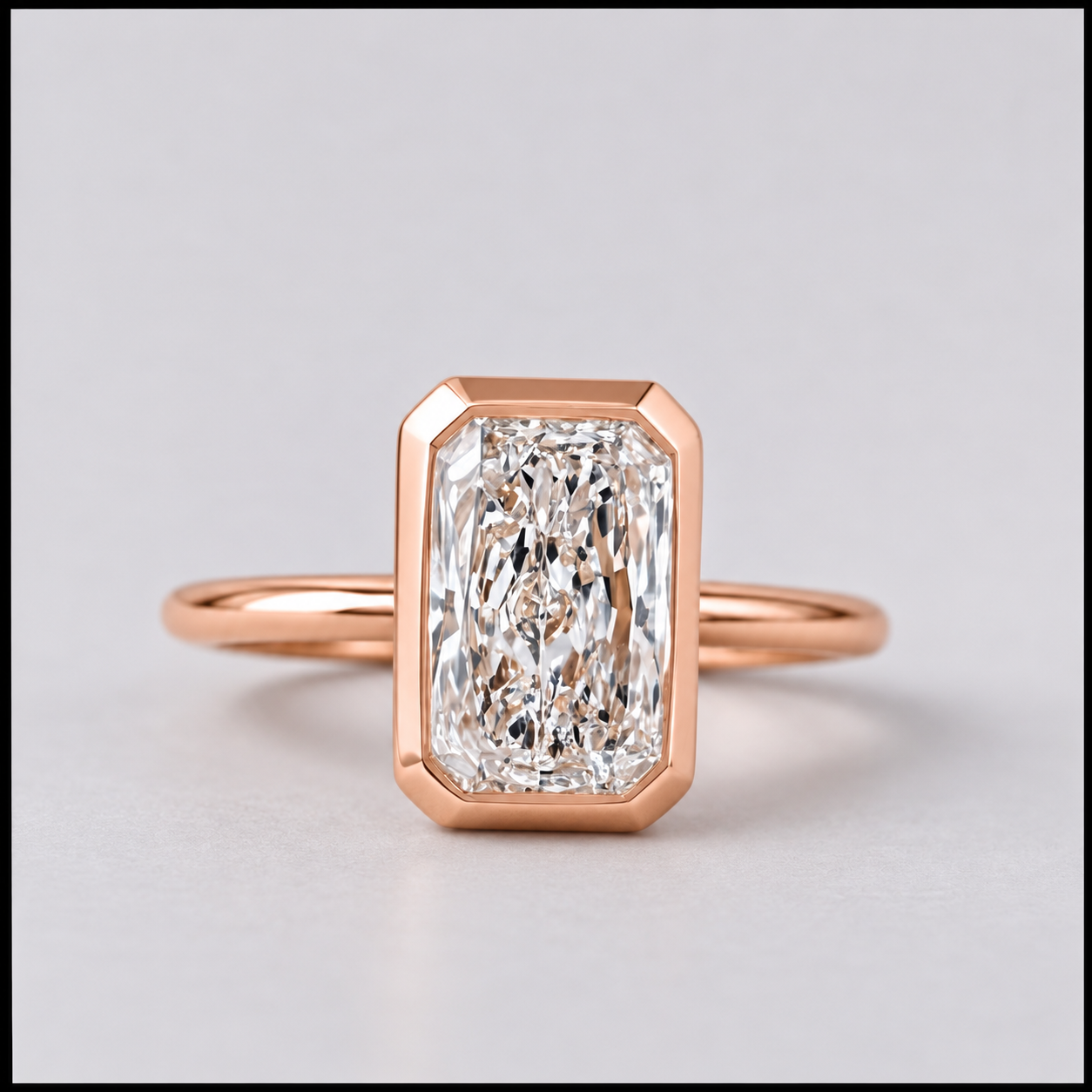 4 Ct. Lab-Grown Diamond Radiant Cut Proposal Ring  (EF-VS)