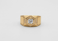 2.60 Ct Lab-Grown Diamond Round Cut Solitaire Men Ring (VS-EF)