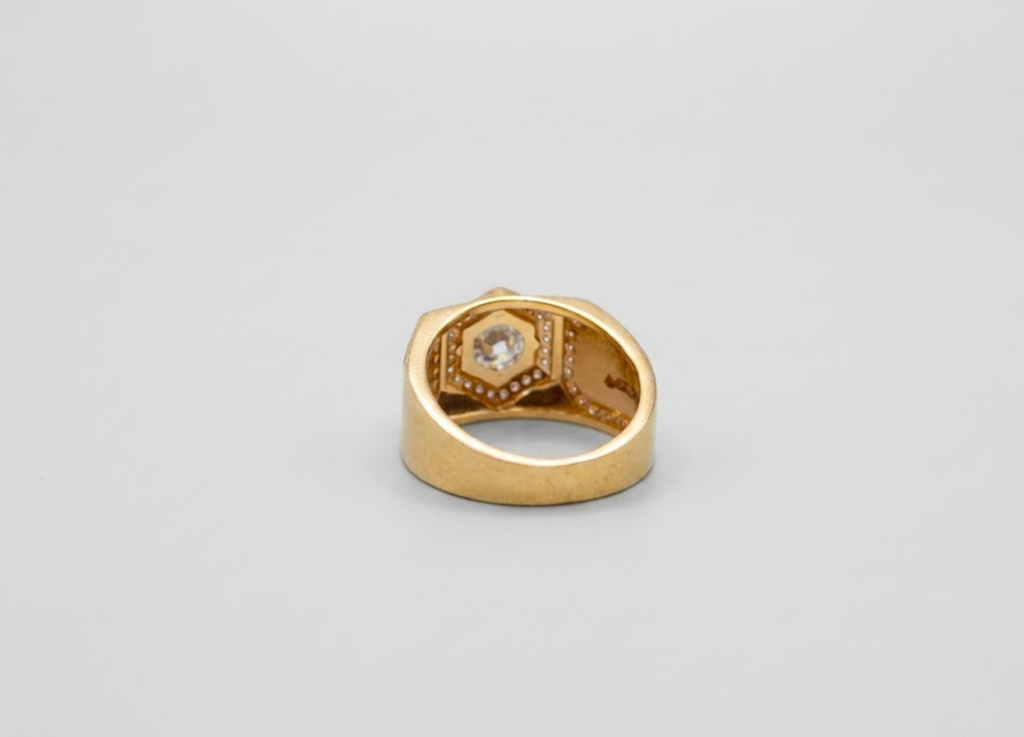 2.60 Ct Lab-Grown Diamond Round Cut Solitaire Men Ring (VS-EF)