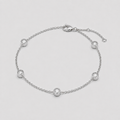 Lab Grown Diamond Round Station Bracelet 0.75 Ct. (EF-VS SI)