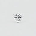 2 Ct. Lab Grown Diamond 3 Prong Stud Earring (VS-EF)