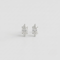 3 Ct. Lab Grown Diamond Marquise Cut Stud Earrings (VS-EF)