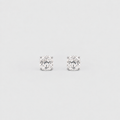 4 Ct. Lab Grown Diamond Cushion Cut Stud Earrings (VS-EF)