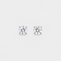 2 Ct. Lab Grown Diamond Round Studs Earrings (VS-EF)