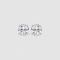 1.5 Ct. Lab Grown Diamond Stud Earrings Round Cut (EF/VVS-VS)