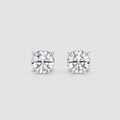 2 Ct. Lab-Grown Diamond Solitaire Stud Earrings (VS-EF)