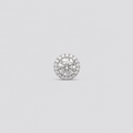 1.40 Ct. Lab-Grown Diamond Halo Studs Round-Cut (VS-EF)