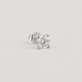 Lab Grown Diamond Round Solitaire Studs 0.75 Ct. (VS-EF)