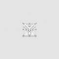 1.50 Ct. Lab Grown Diamond Princess Cut Solitaire Studs (VS-EF)