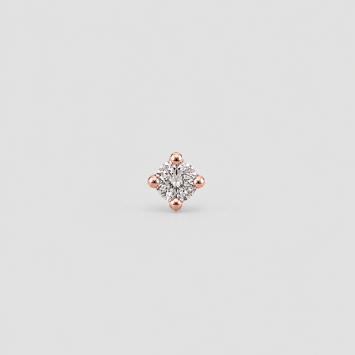 Lab Grown Diamond Solitaire Men's Studs 0.15 Ct. (VS-EF)
