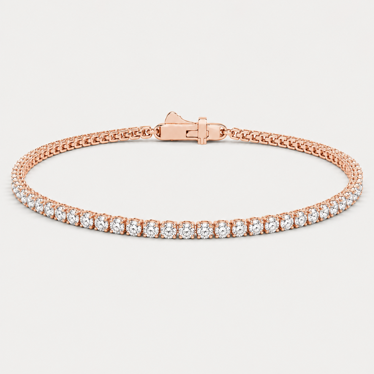 1.50 Ct. Lab Grown Diamond Tennis Bracelet Round Cut (EF-VS SI)