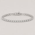 2 Ct. Lab Grown Diamond Tennis Bracelet Round Cut (EF-VS SI)