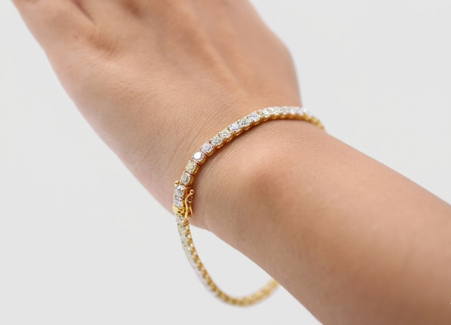 Natural Diamond Tennis Bracelet for Women | Luxury Diamond Bracelet | Fine Diamond Jewelry
