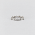1.96 Ct. Lab Grown Diamond Round Eternity Band Ring (EF/VVS-VS)