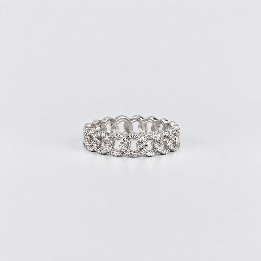 Lab Grown Diamond Round Cut Eternity Band 0.63 Ct. (EF/VVS-VS)
