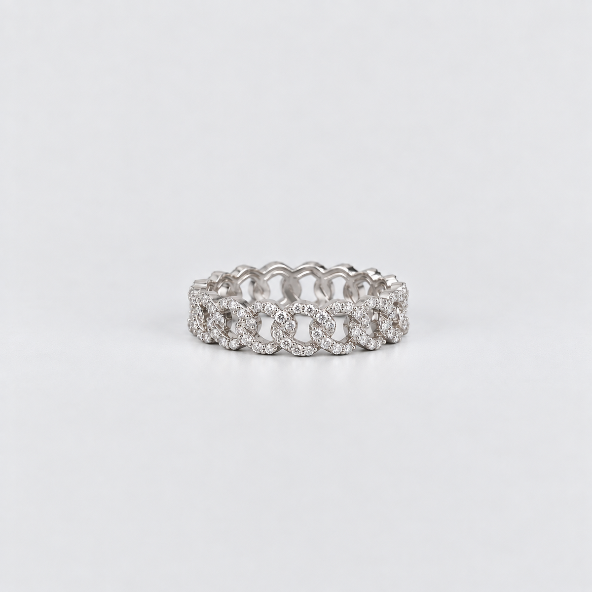 Lab Grown Diamond Round Cut Eternity Band 0.63 Ct. (EF/VVS-VS)