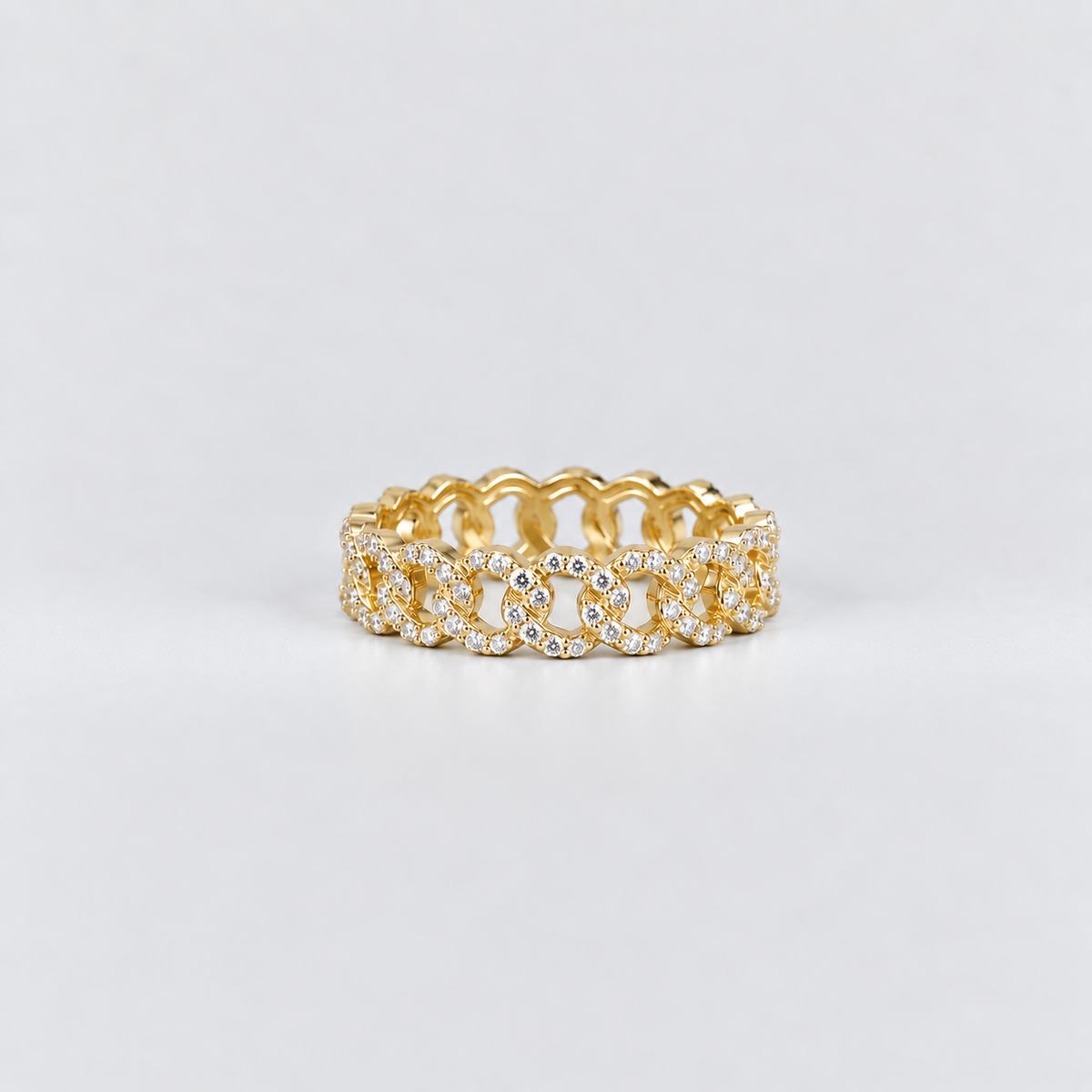 Lab Grown Diamond Round Cut Eternity Band 0.63 Ct. (EF/VVS-VS)