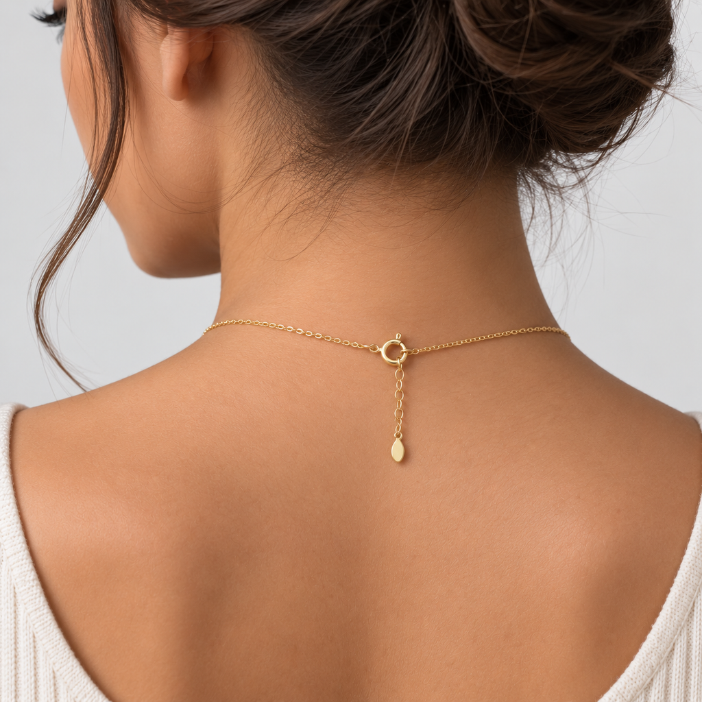 Lab Grown Diamond Round & Marquise Chain Necklace 0.23 Ct. (EF/VVS-VS)