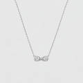Lab Grown Diamond Infinity Design Chain Necklace 0.50 Ct. (EF/VVS-VS)