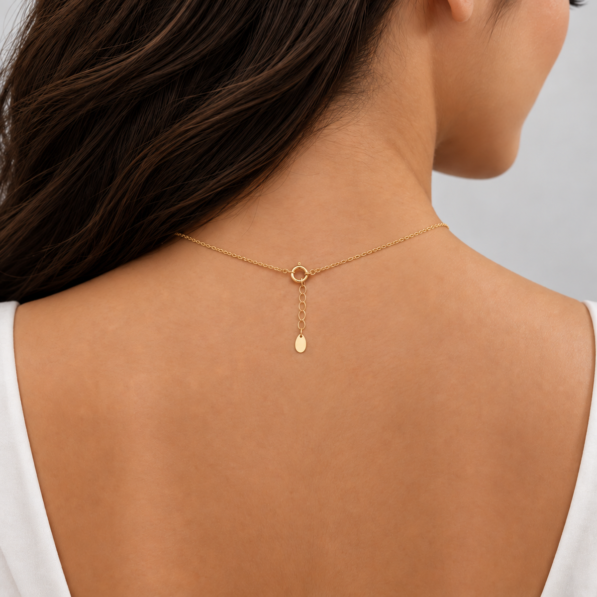 Lab Grown Diamond Round 0.20 Ct. Layered Chain Necklace (EF/VVS-VS)