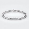 3.68 Ct. Lab Grown Diamond Round Cut Tennis Bracelet (EF/VVS-VS)