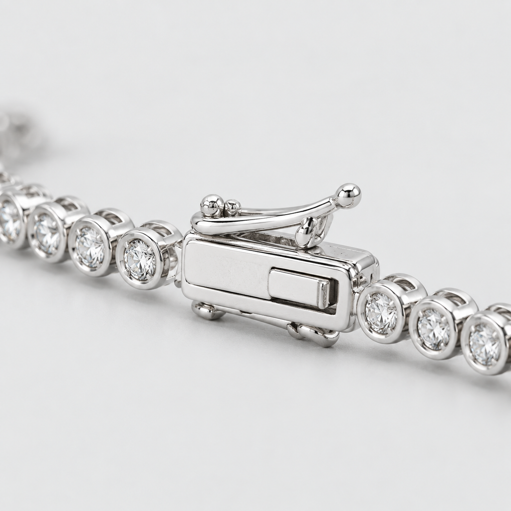 1.67 Ct. Lab Grown Diamond Round Cut Tennis Bracelet (EF/VVS-VS)