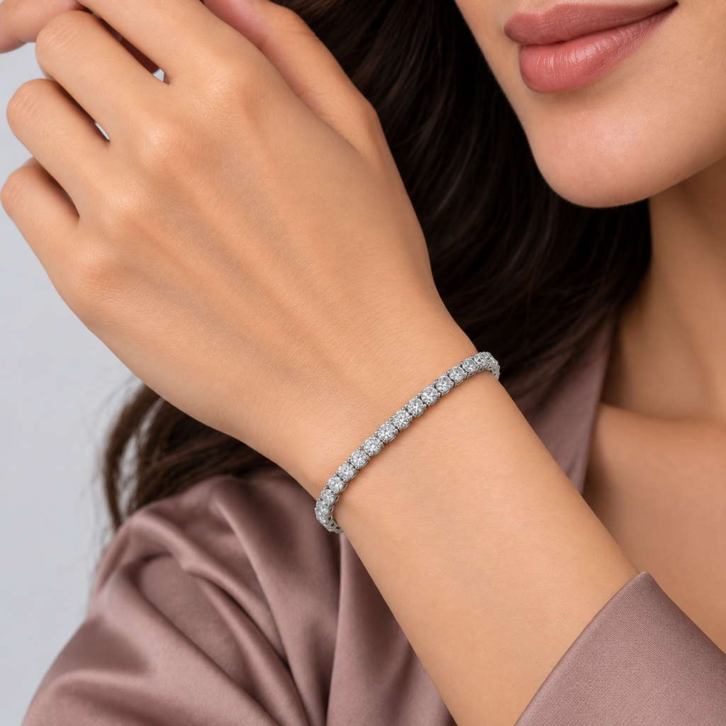 5.61 Ct. Lab Grown Diamond Tennis Bracelet (EF/VVS-VS)