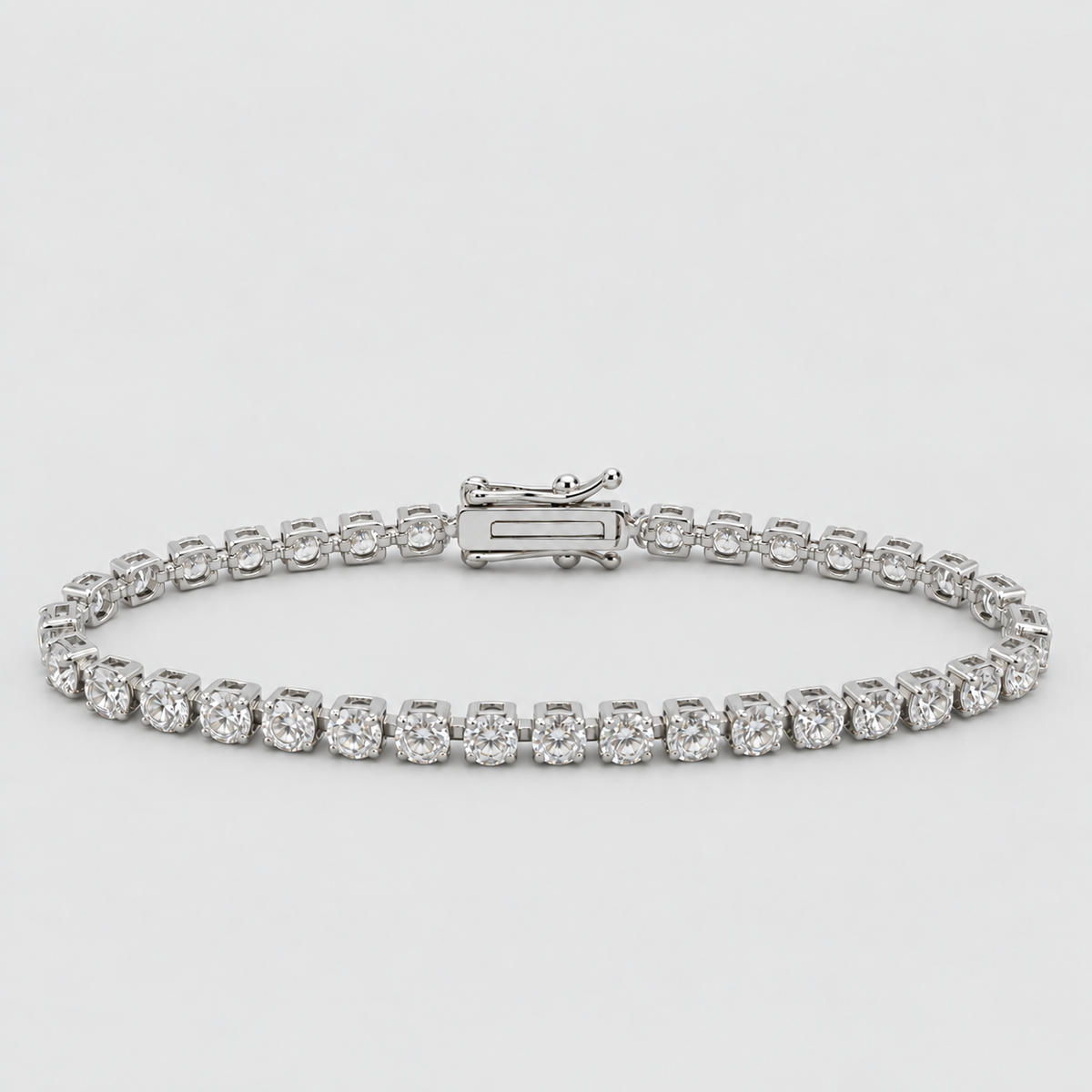 5.73 Ct. Lab Grown Diamond Round Tennis Bracelet (EF/VVS-VS)