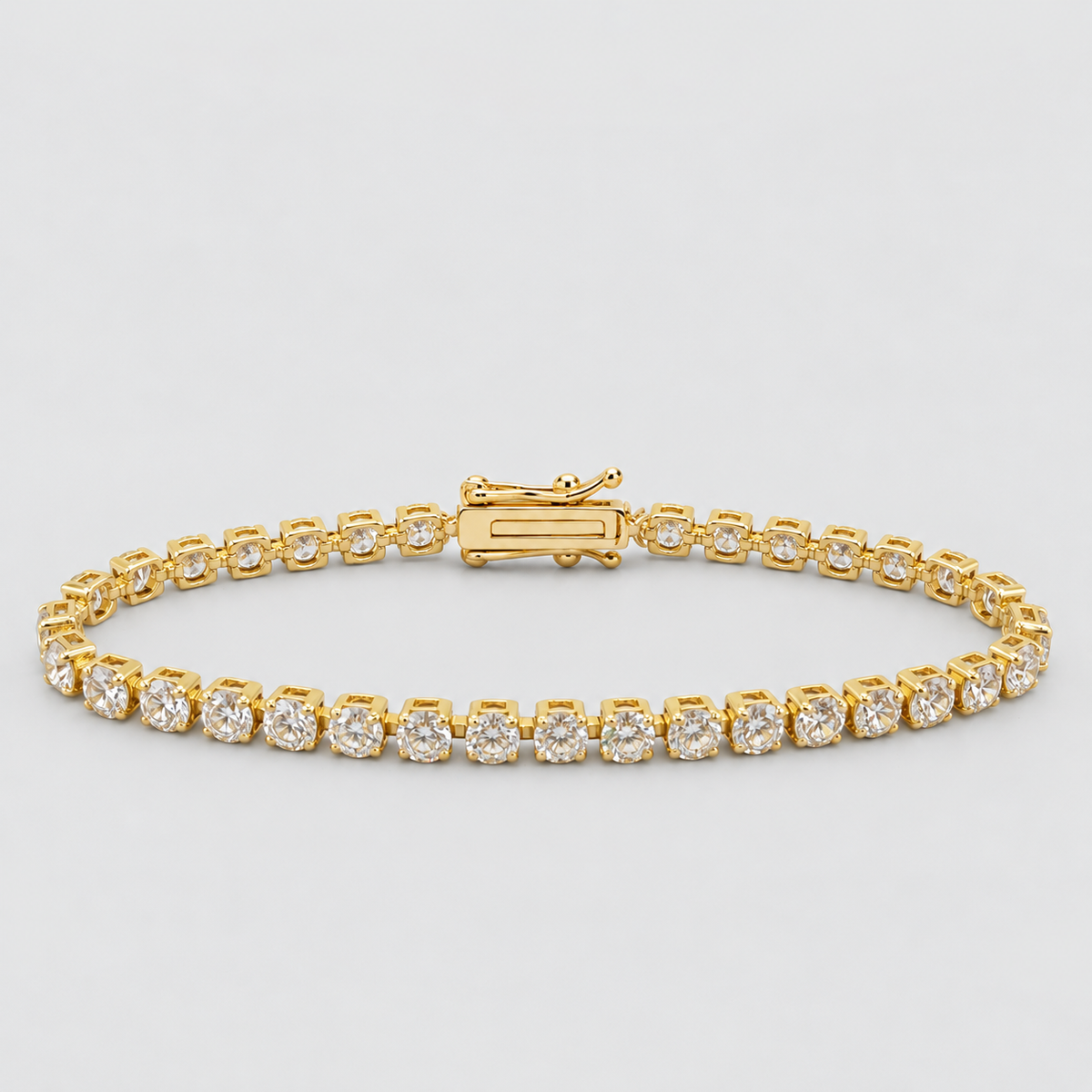 5.73 Ct. Lab Grown Diamond Round Tennis Bracelet (EF/VVS-VS)