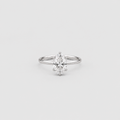 1 Ct. Lab Grown Diamond 6 Prong Solitaire Ring Oval Cut (VS-EF)
