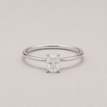 Lab-Grown Diamond Ring Radiant-Cut Diamond 0.75 Ct. (VS-EF)
