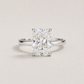 3 Ct. Lab-Grown Diamond Ring Radiant-Cut Diamond (VS-EF)
