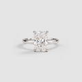 3 Ct. Lab-Grown Diamond Ring Radiant-Cut Diamond (VS-EF)