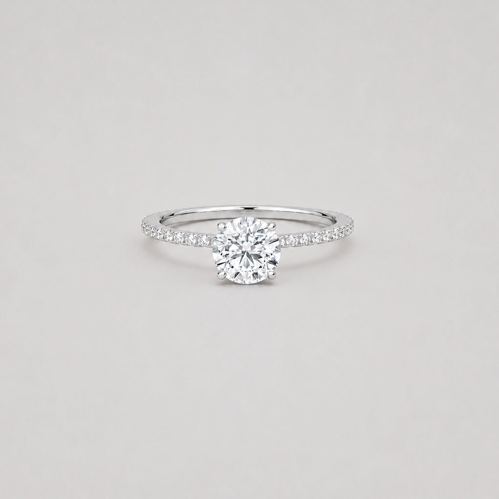 2.30 Ct. Lab-Grown Diamond Ring Round-Cut (VS-EF)