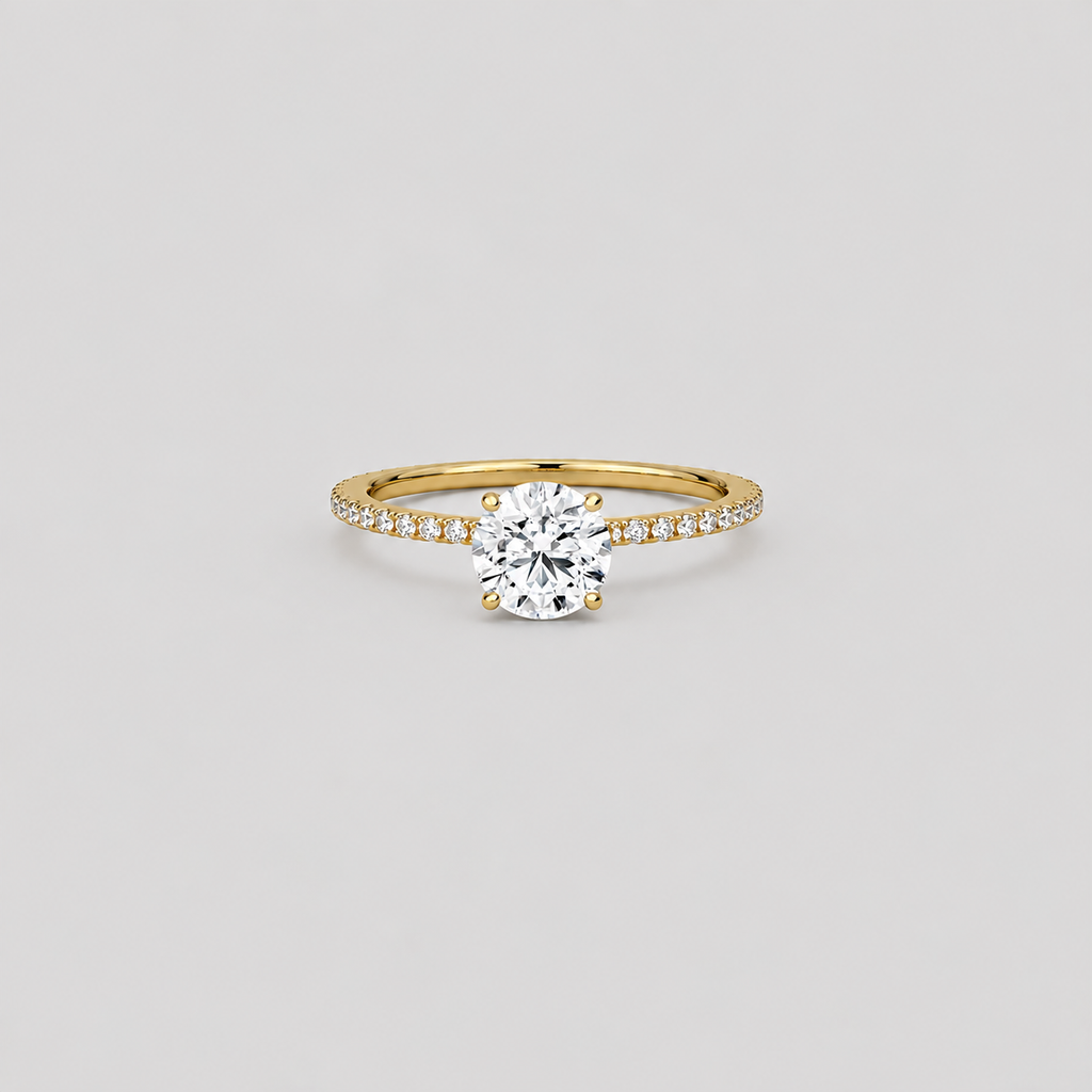 2.30 Ct. Lab-Grown Diamond Ring Round-Cut (VS-EF)