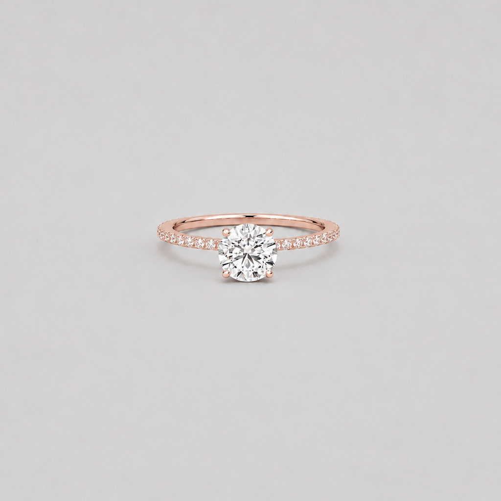 2.30 Ct. Lab-Grown Diamond Ring Round-Cut (VS-EF)