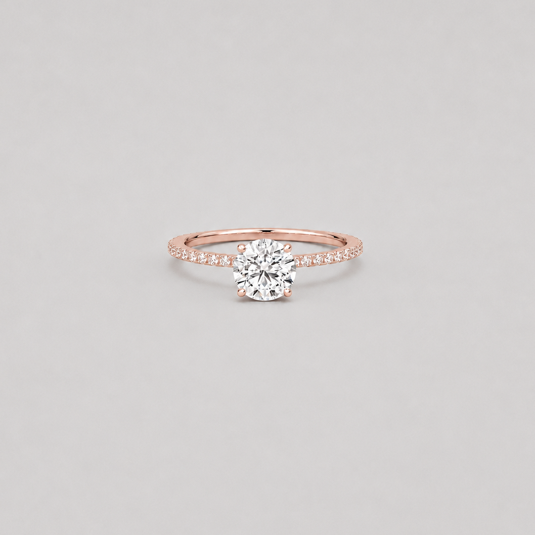 2.30 Ct. Lab-Grown Diamond Ring Round-Cut (VS-EF)