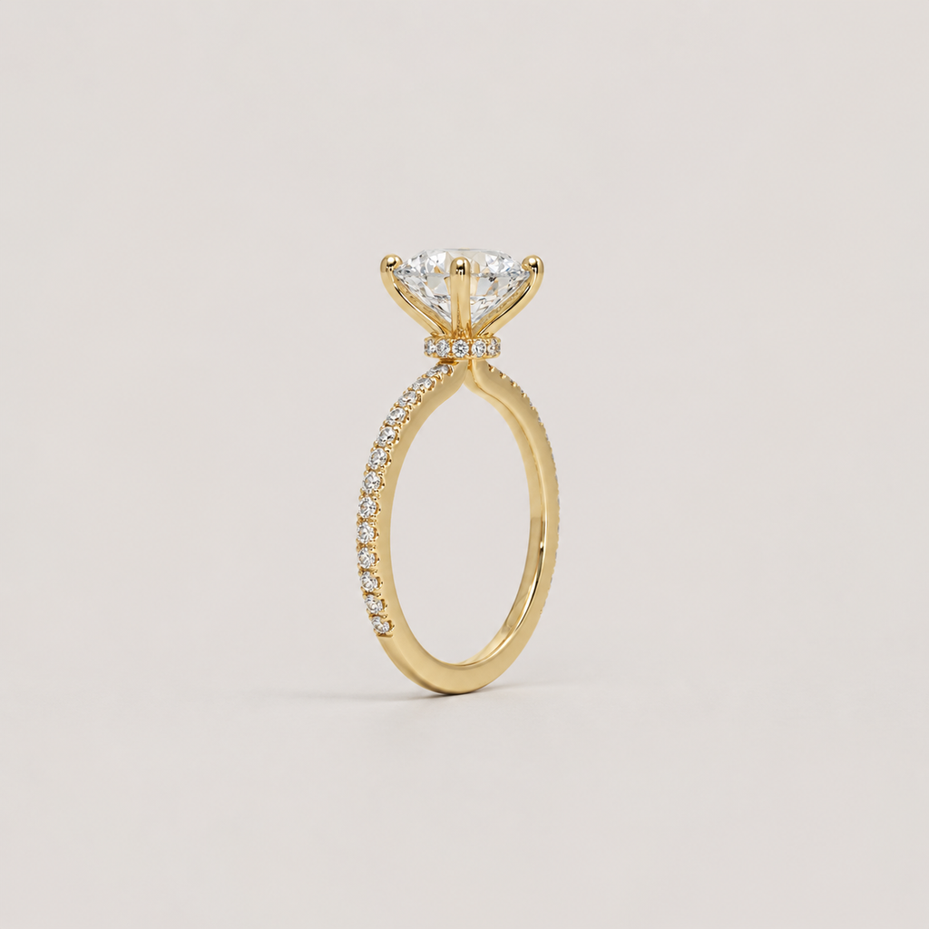2.30 Ct. Lab-Grown Diamond Ring Round-Cut (VS-EF)