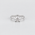 2 Ct. Lab Grown Diamond Round Cut Solitaire Ring (VS-EF)
