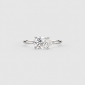 2 Ct. Lab Grown Diamond Pear Cut Solitaire Ring (VS-EF)